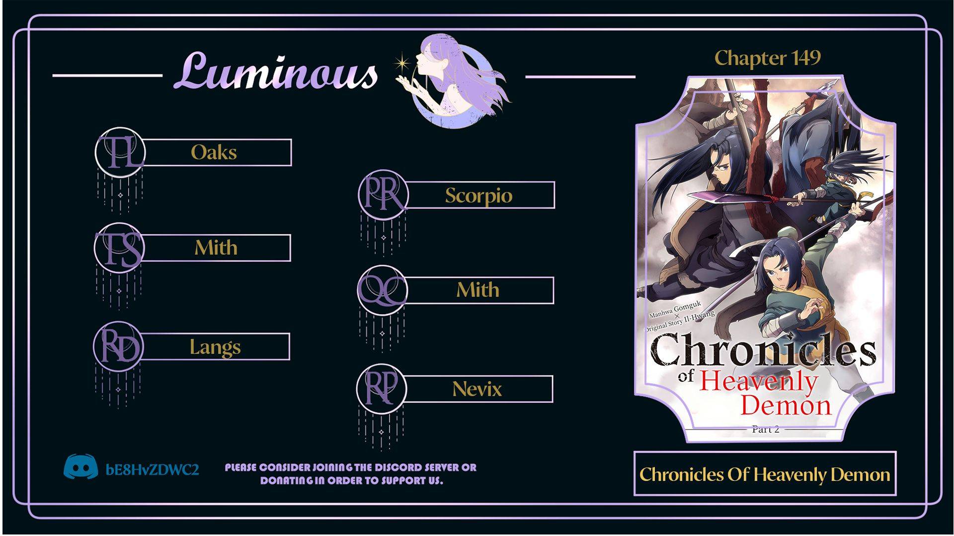 Chronicles Of Heavenly Demon Chapter 149 - Picture 1