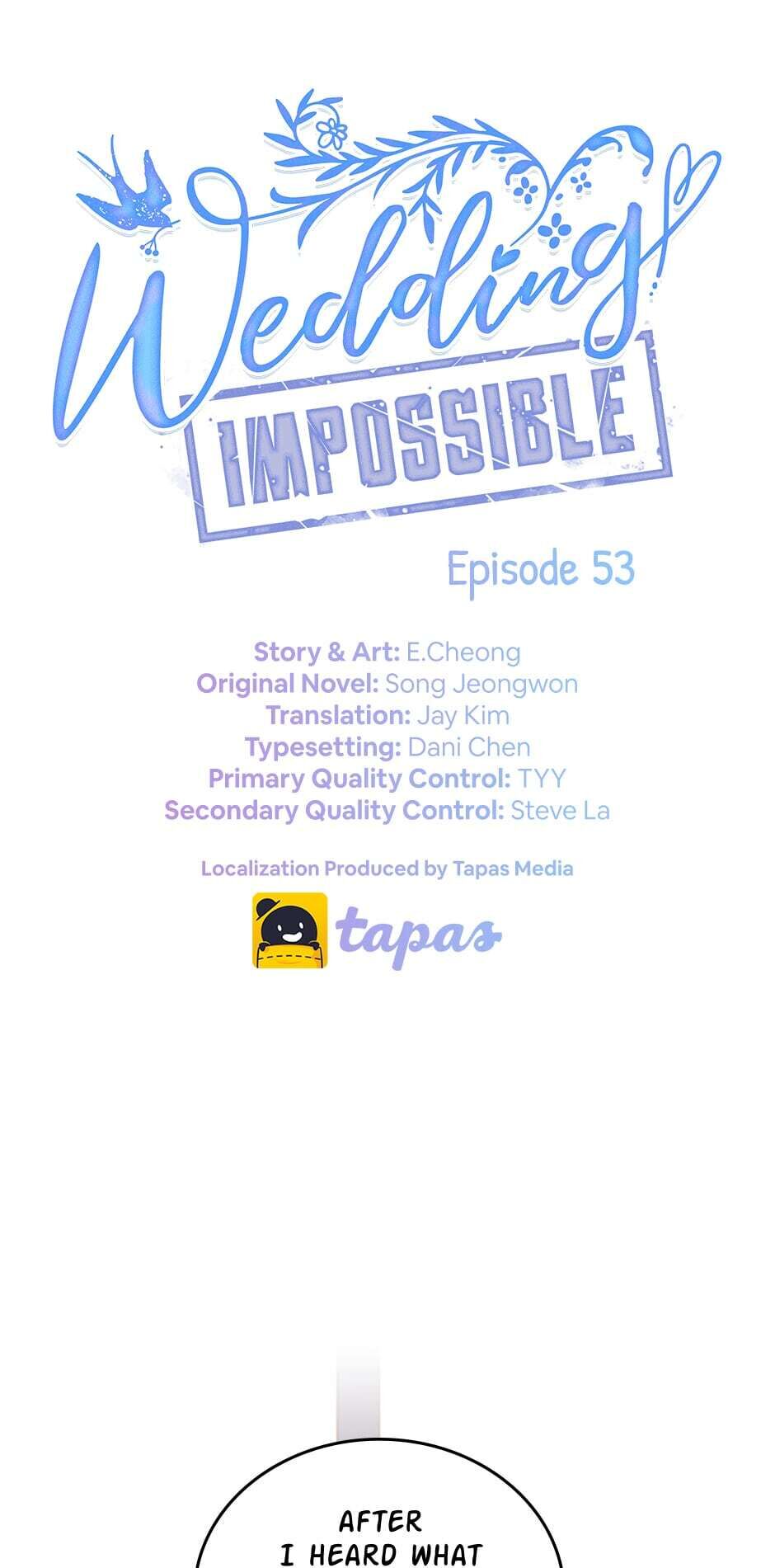 Wedding Impossible - Page 1