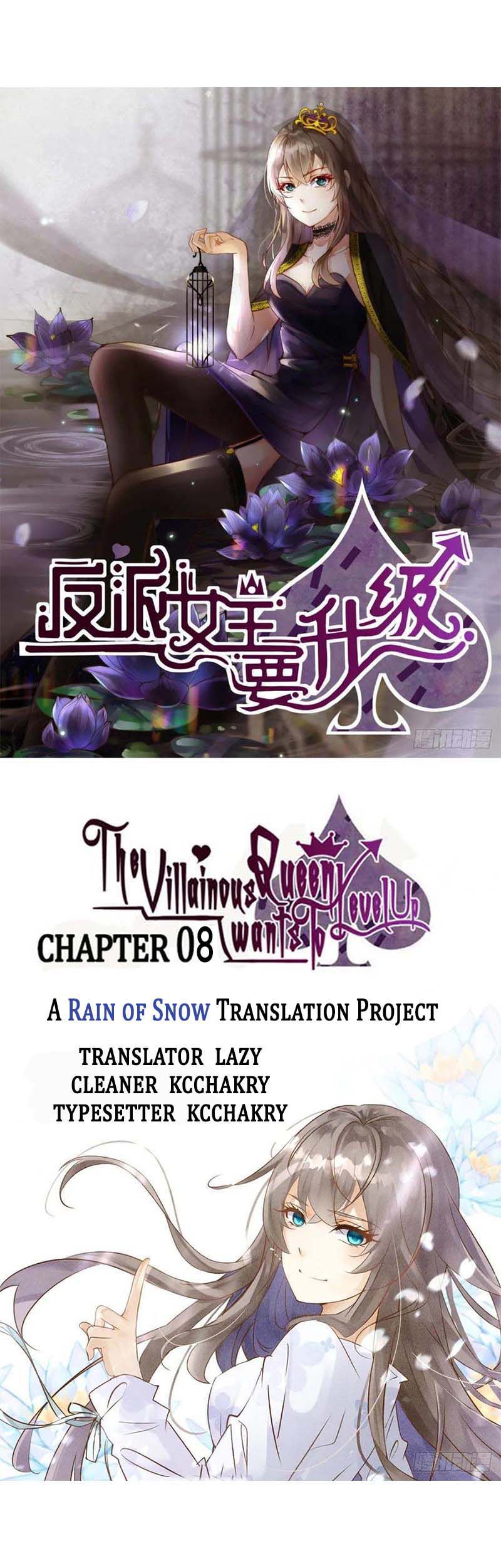 The Villianous Queen Wants To Level Up Chapter 8 - Picture 1