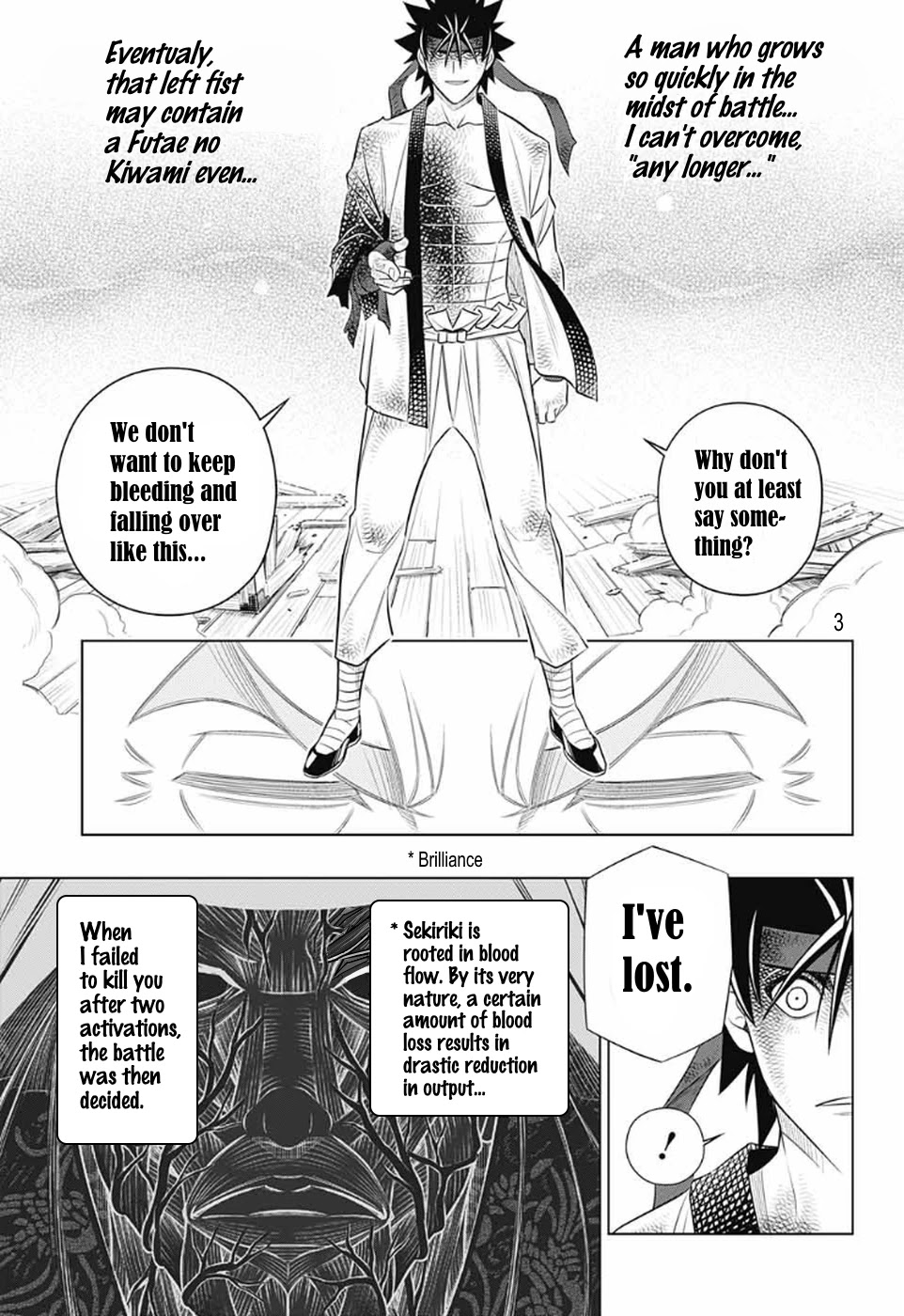 Rurouni Kenshin: Hokkaido Arc Chapter 31: Defeated Kanryū - Picture 3