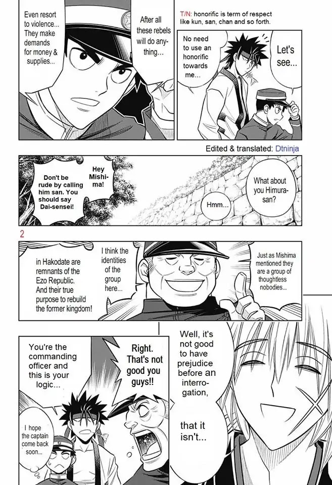 Rurouni Kenshin: Hokkaido Arc Chapter 8: Itekuara's Interrogation Pt 2 - Picture 2