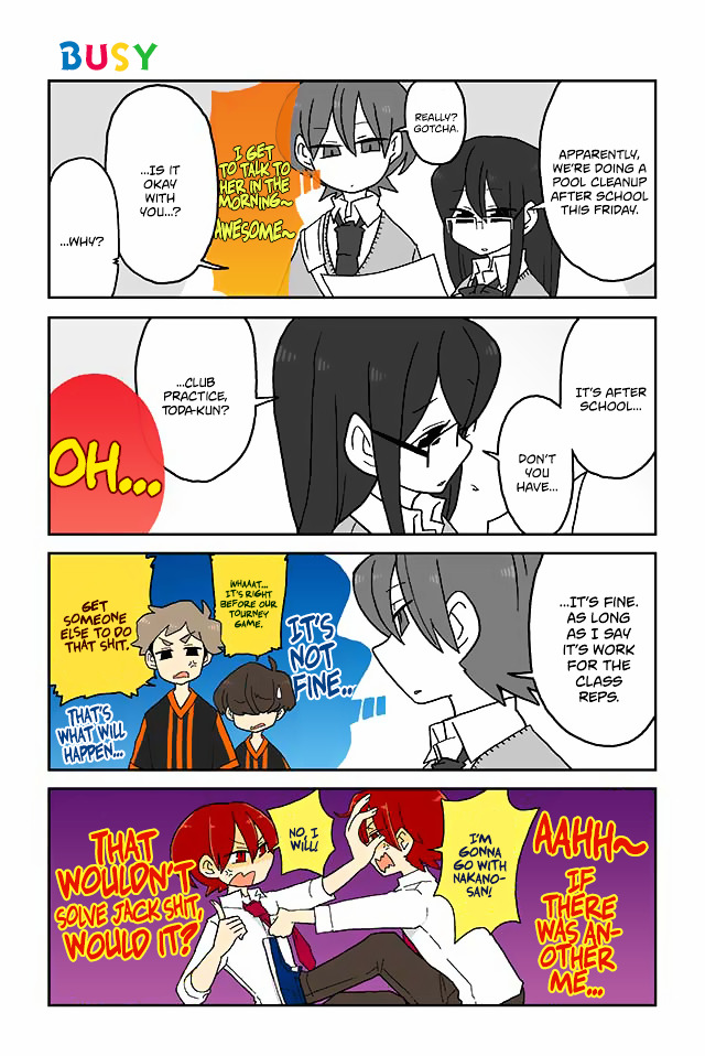Mousou Telepathy Chapter 135 : Busy - Picture 1