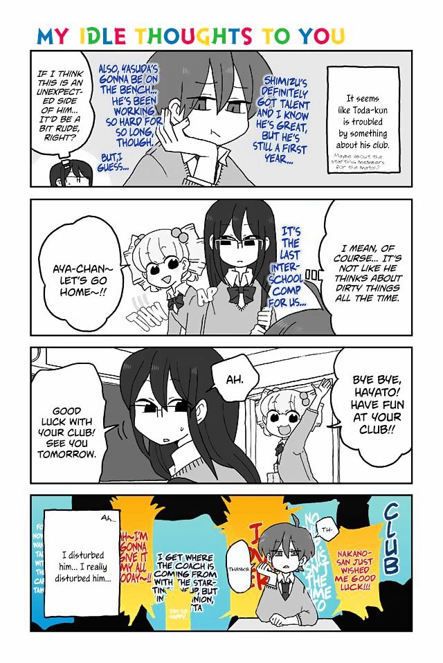 Mousou Telepathy Chapter 127 : My Idle Thoughts To You - Picture 1