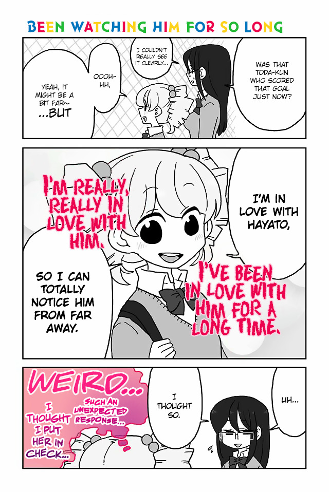 Mousou Telepathy Chapter 57 : Been Watching Him For So Long - Picture 1