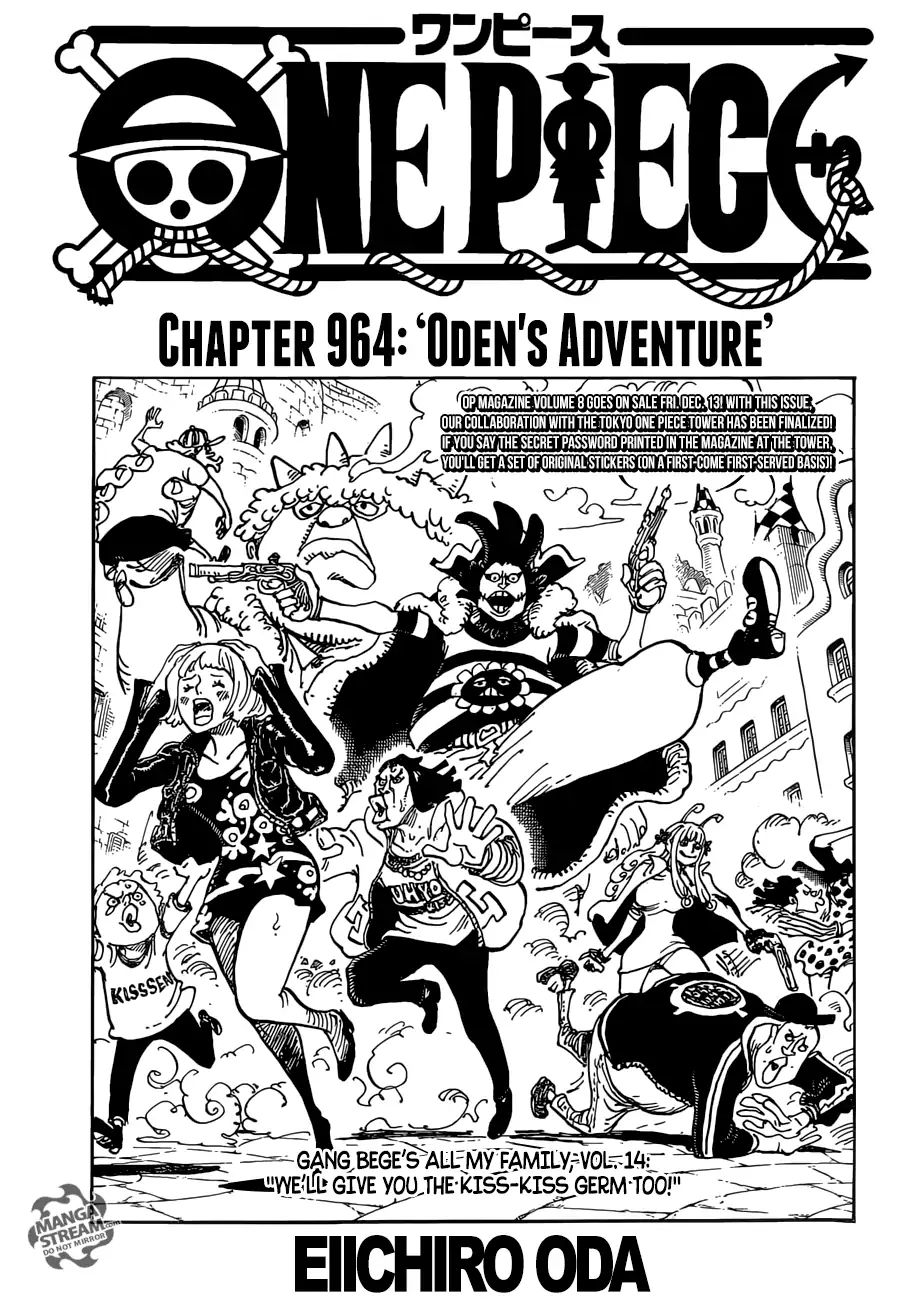 One Piece Chapter 964: Oden S Adventure - Picture 1