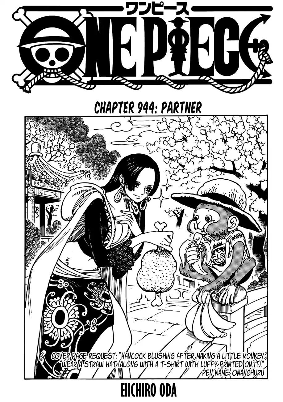 One Piece Chapter 944: Partner - Picture 1