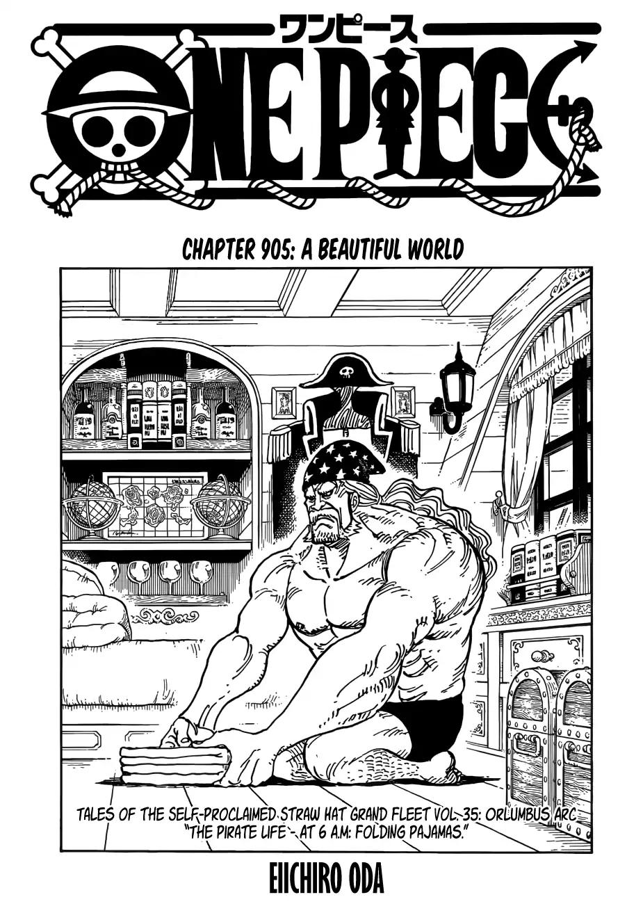 One Piece Chapter 905 - Picture 1
