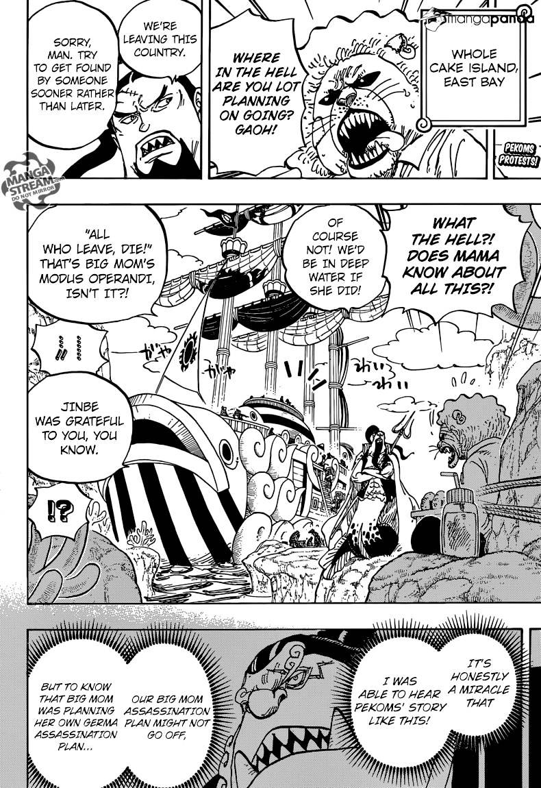 One Piece Chapter 860 : The Party Begins At 10 - Picture 2