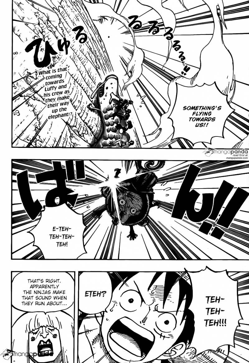 One Piece Chapter 804 : An Adventure On The Back Of An Elephant - Picture 2