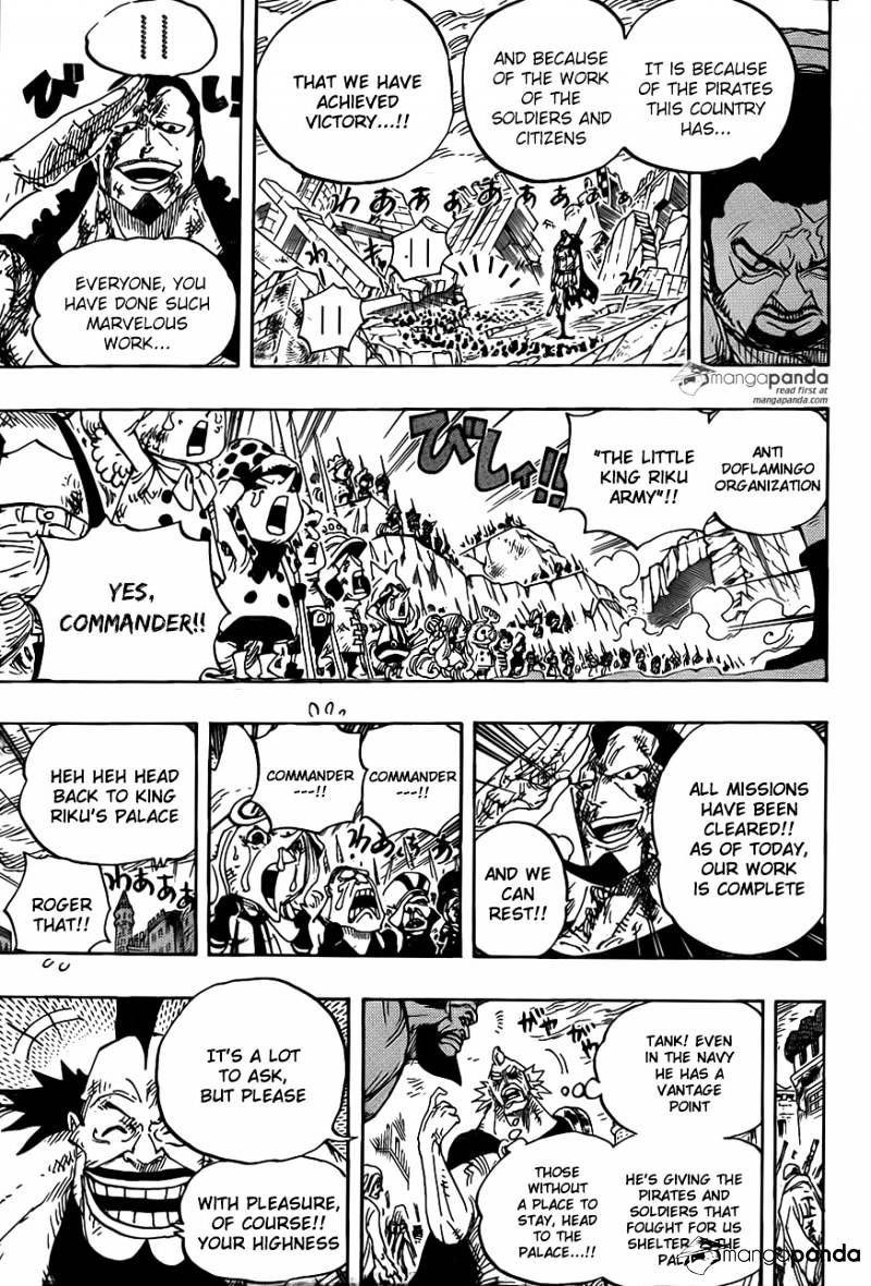 One Piece Chapter 793 : The Tiger And The Dog - Picture 3