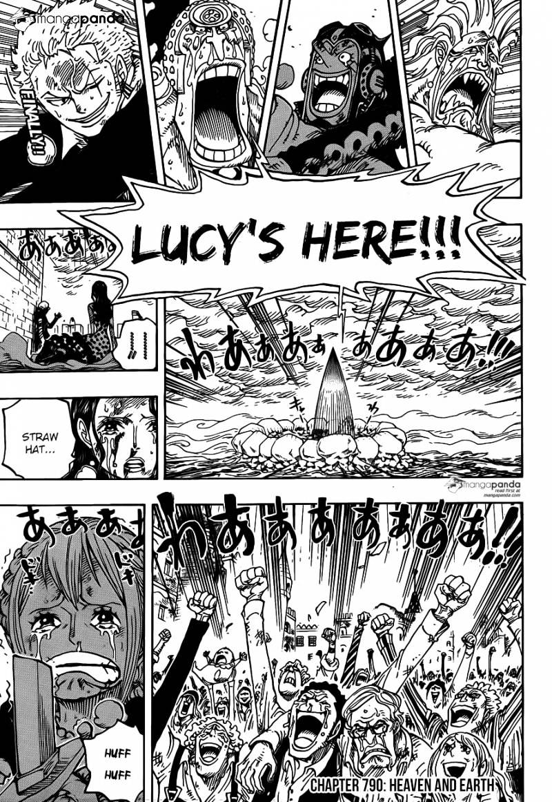 One Piece Chapter 790 : Heaven And Earth - Picture 2