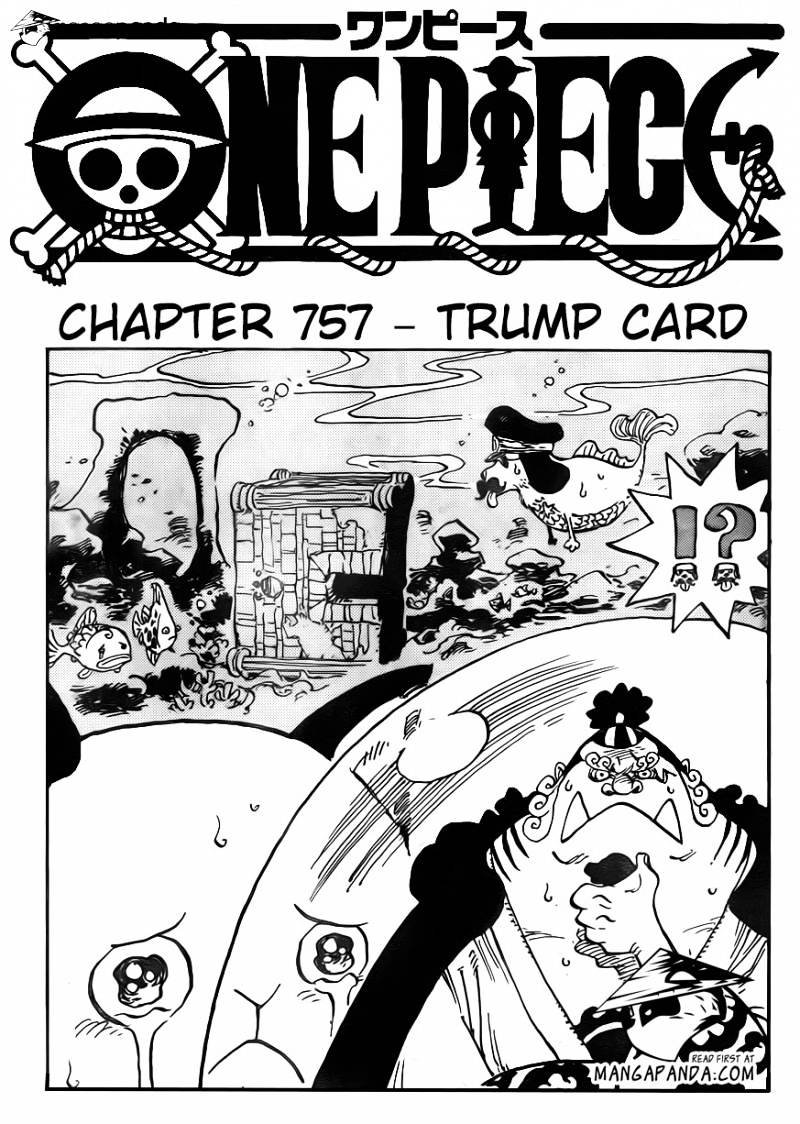 One Piece Chapter 757 : Trump Card - Picture 1