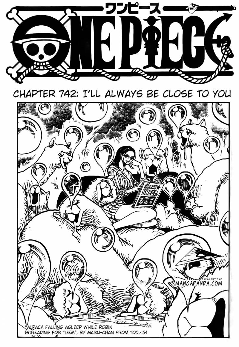 One Piece Chapter 742 : I Ll Always Be Close To You - Picture 3
