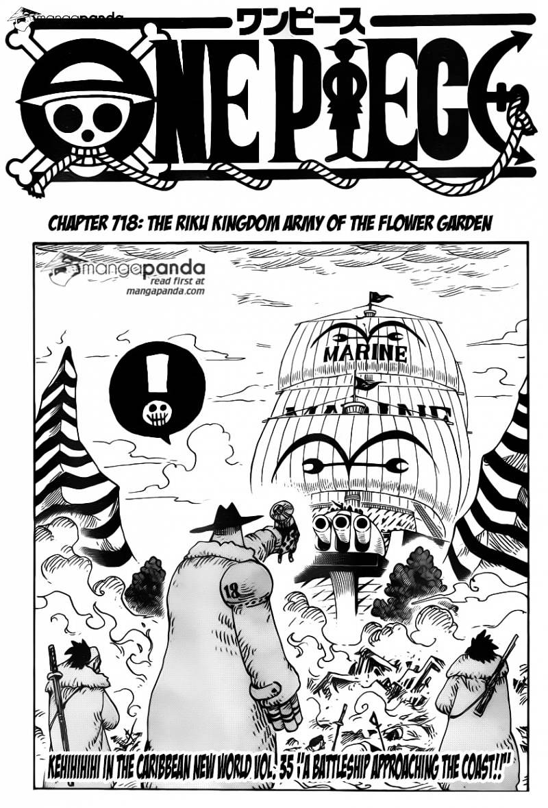 One Piece Chapter 718 : The Riku Kingdom Army Of The Flower Garden - Picture 3
