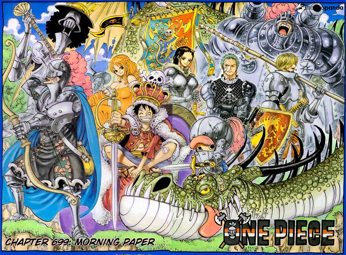 One Piece Chapter 699 : Morning Paper - Picture 2