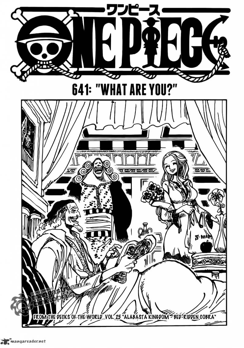 One Piece Chapter 641 : What Are You? - Picture 1