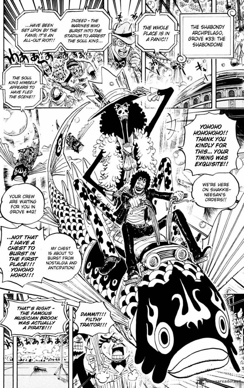 One Piece Chapter 601 : Romance Dawn For The New World - Picture 2
