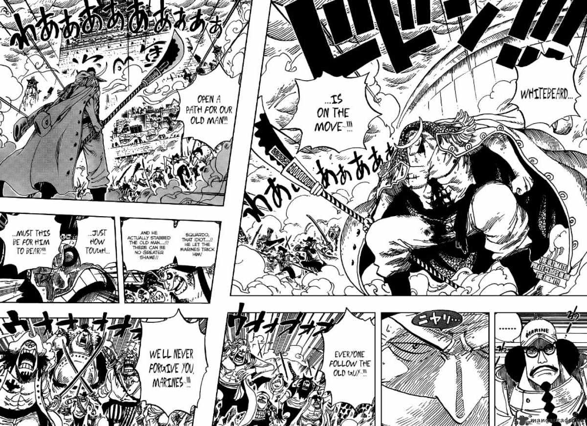 One Piece Chapter 564 : The Man Who Shakes The World - Picture 3