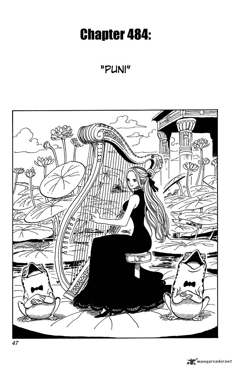One Piece Chapter 484 : Squish - Picture 1