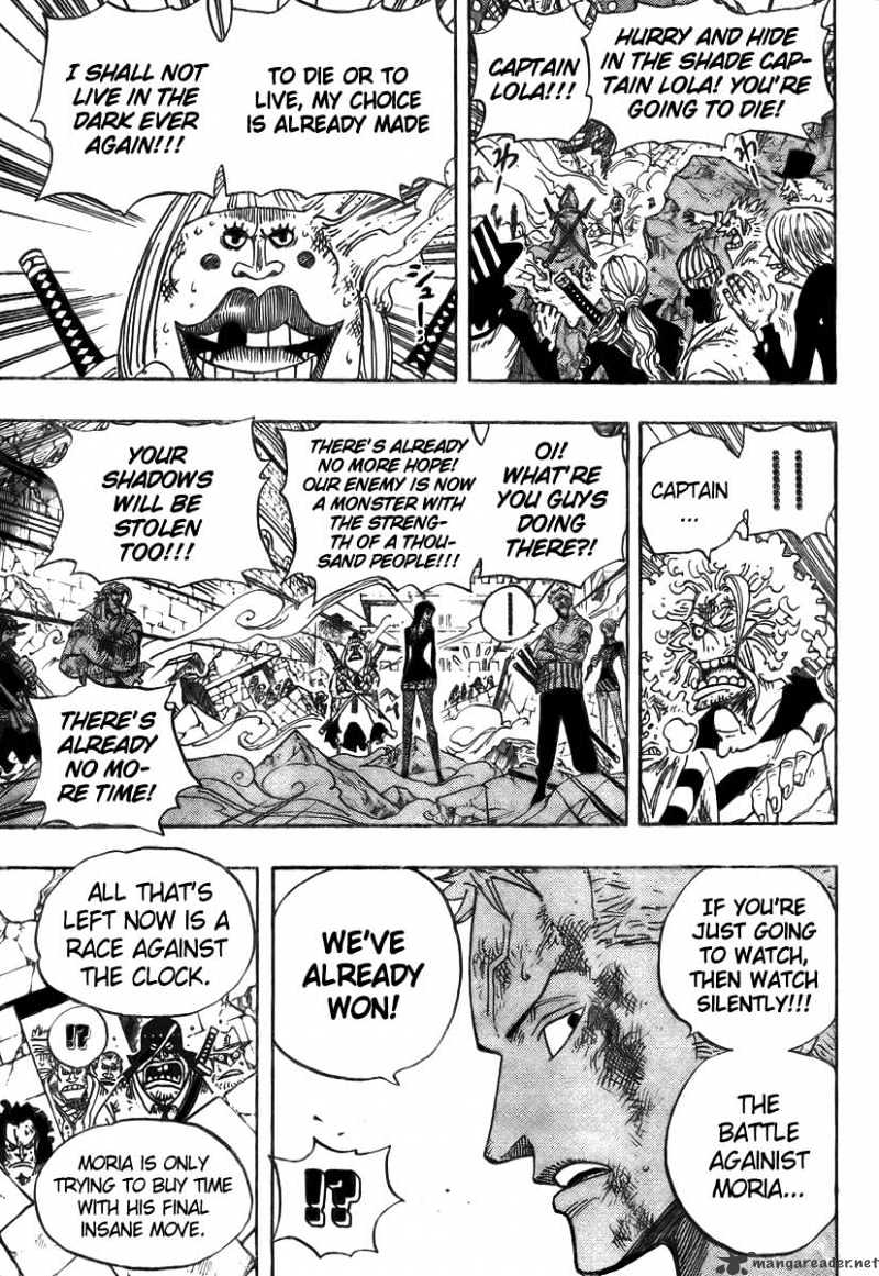 One Piece Chapter 482 : Arrival Of Dawn - Picture 3
