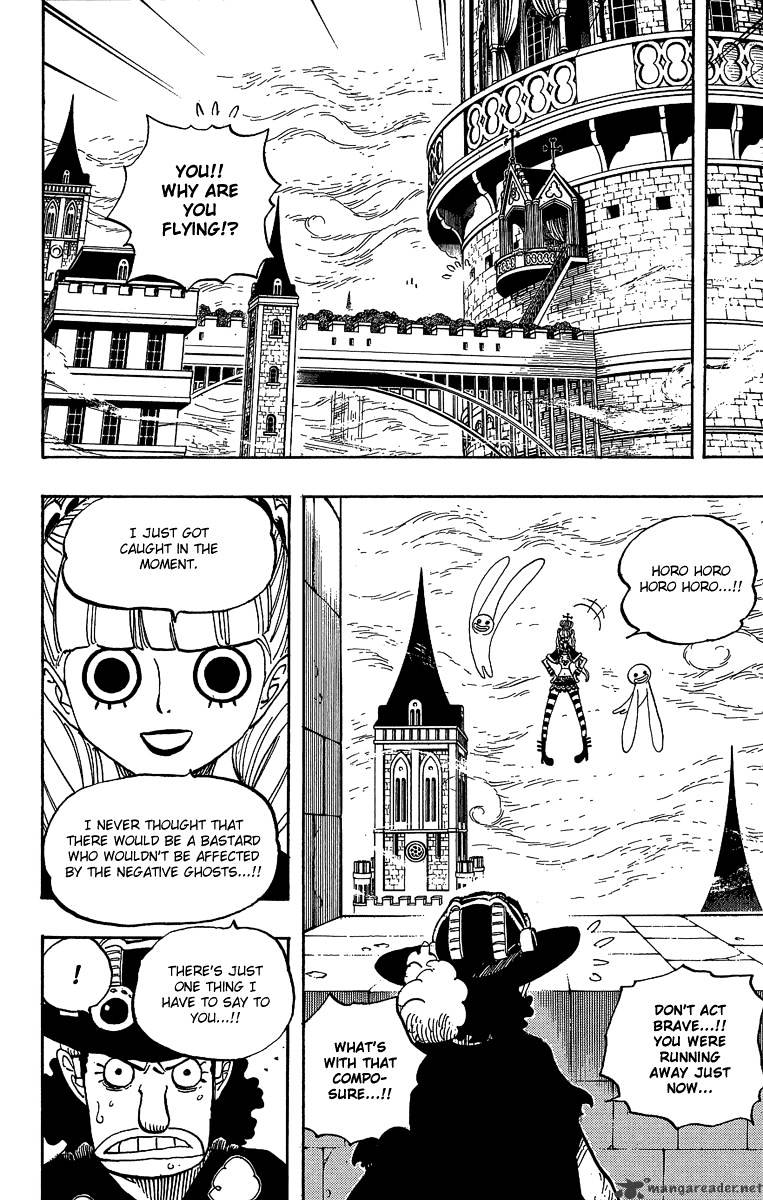 One Piece Chapter 465 : Pirate Usopp Vs. Mystrious Perona - Picture 2