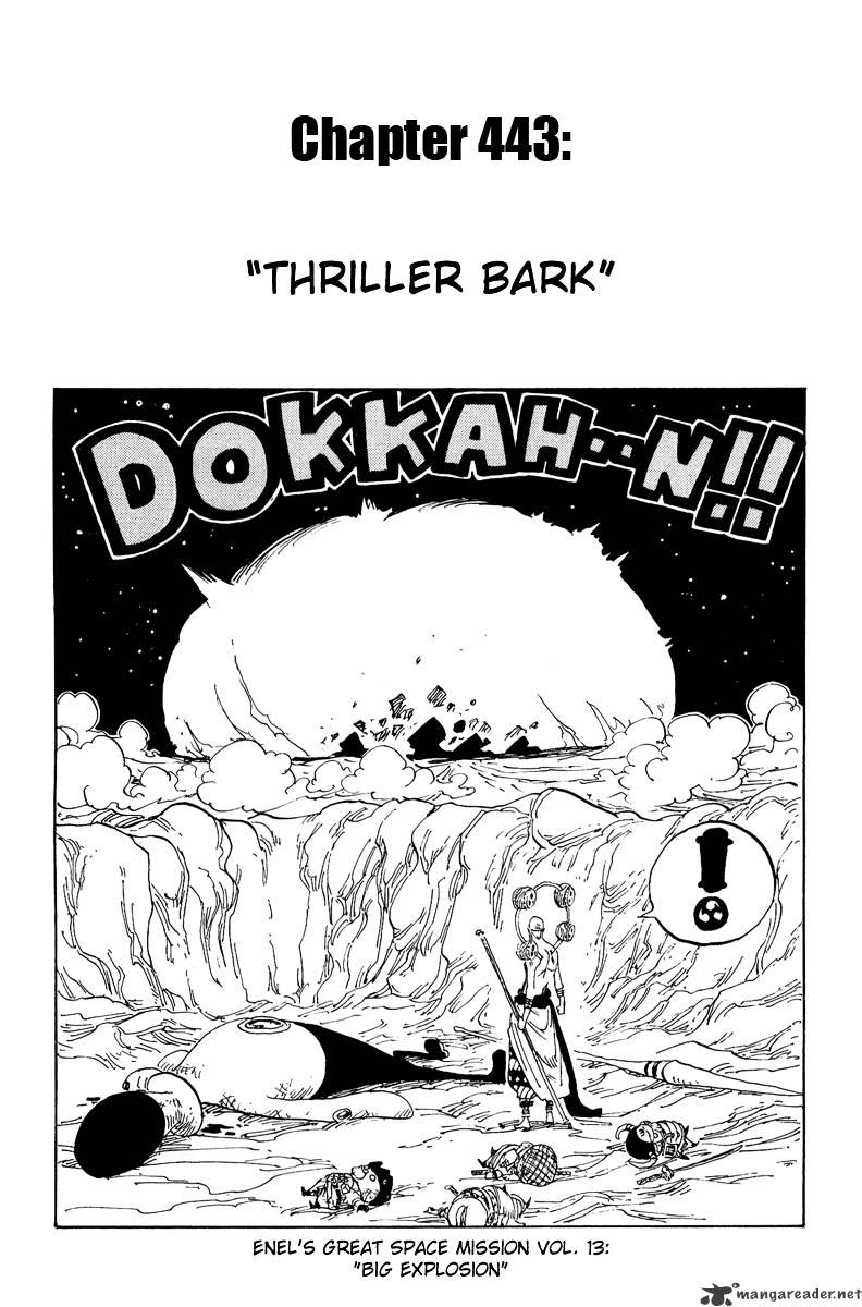 One Piece Chapter 443 : Thriller Bark - Picture 1