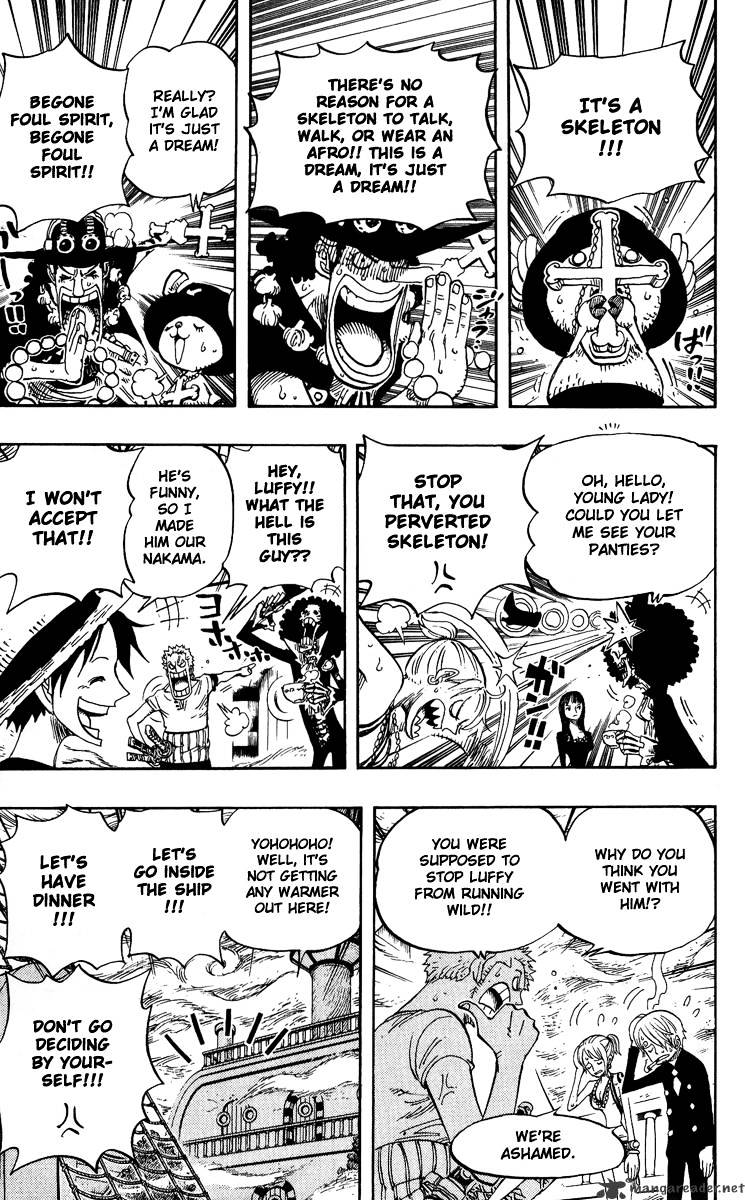 One Piece Chapter 443 : Thriller Bark - Picture 3