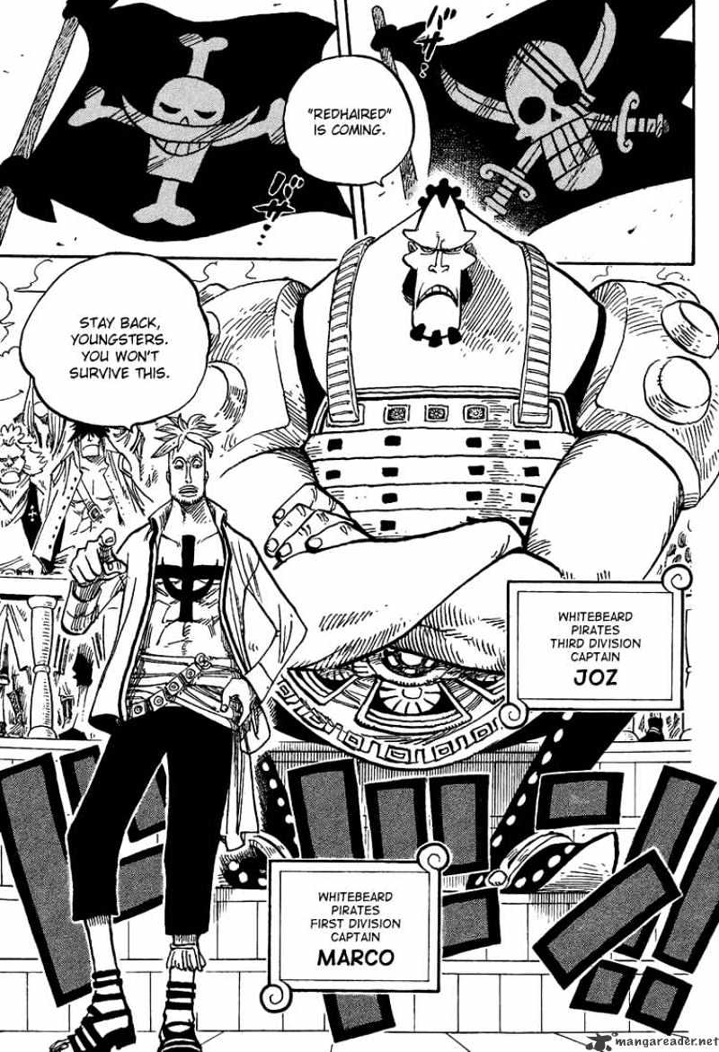 One Piece Chapter 434 : Whitebeard And Redhaired - Picture 3