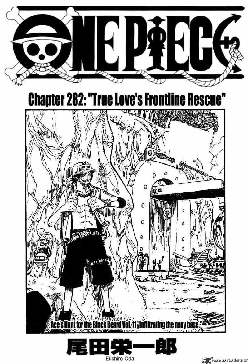 One Piece Chapter 283 : True Love S Frontline Rescue - Picture 1