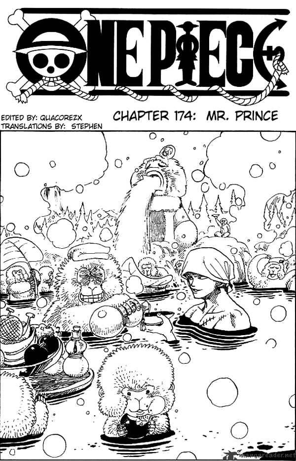 One Piece Chapter 174 : Mr Prince - Picture 1