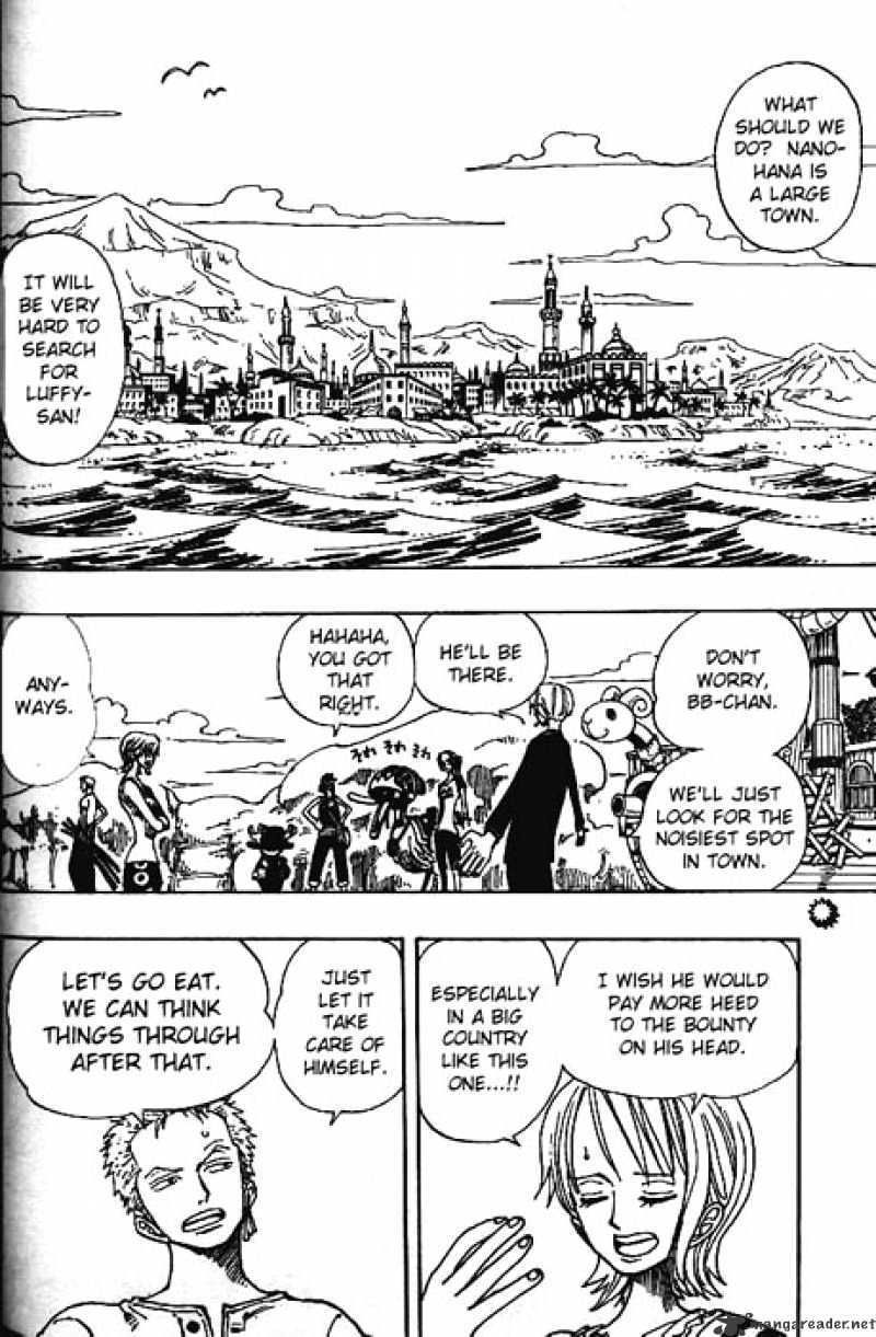 One Piece Chapter 158 : Arriving In Alabasta - Picture 2