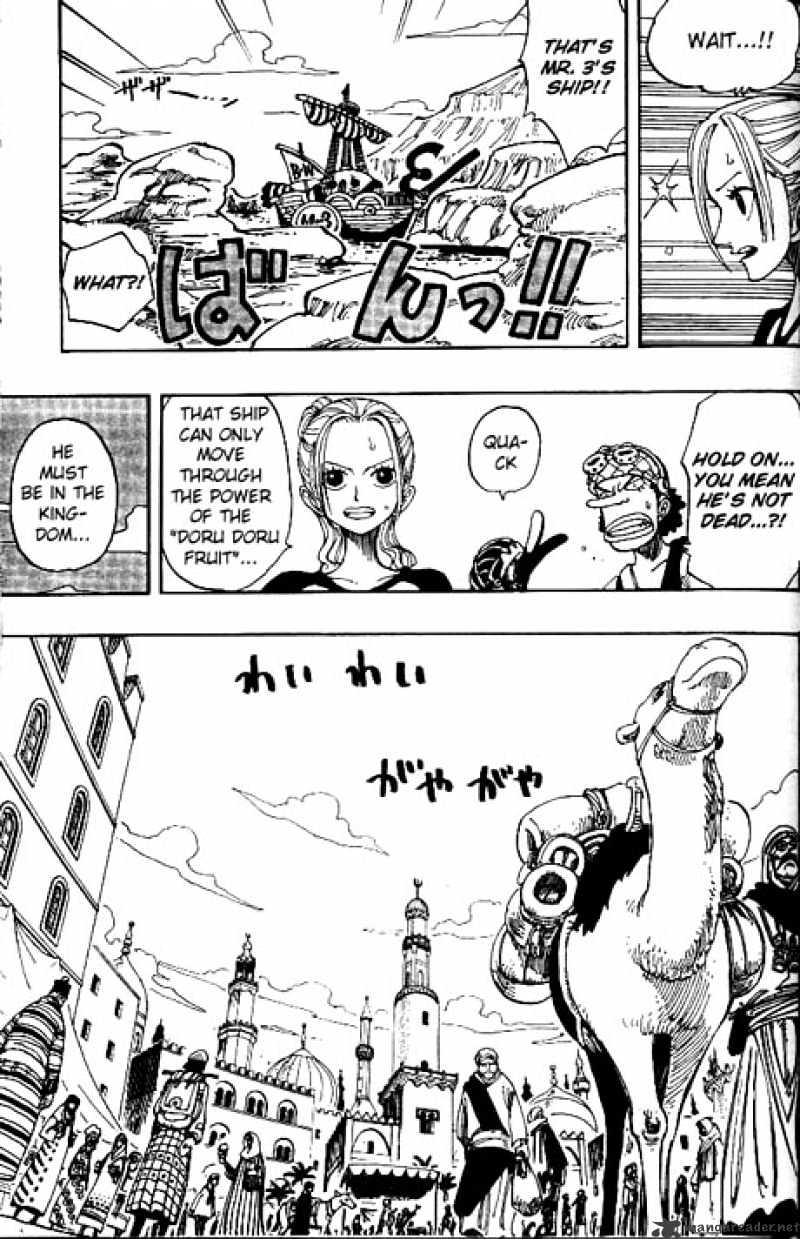 One Piece Chapter 158 : Arriving In Alabasta - Picture 3