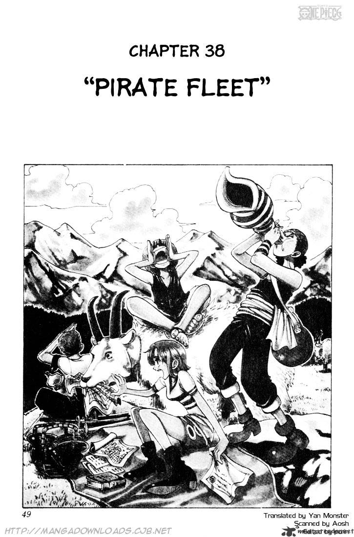 One Piece Chapter 38 : The Pirates Group - Picture 1