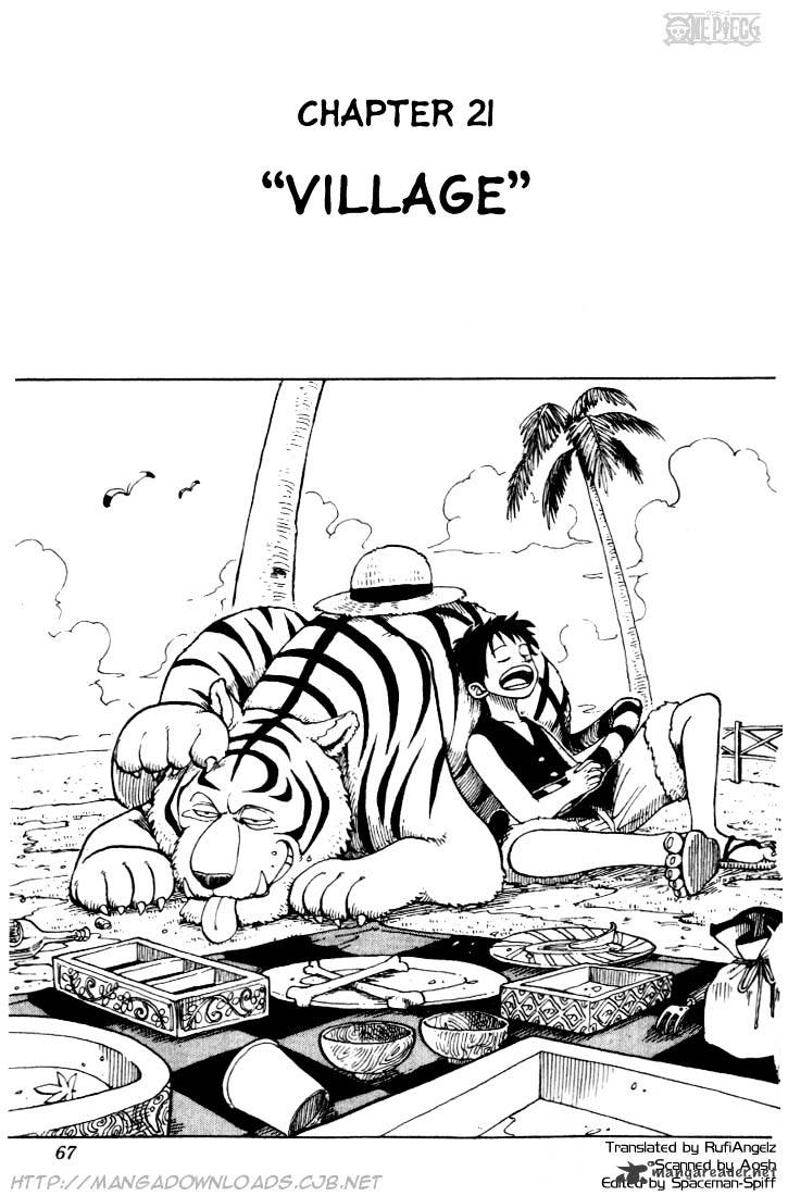 One Piece Chapter 21 : Village - Picture 1