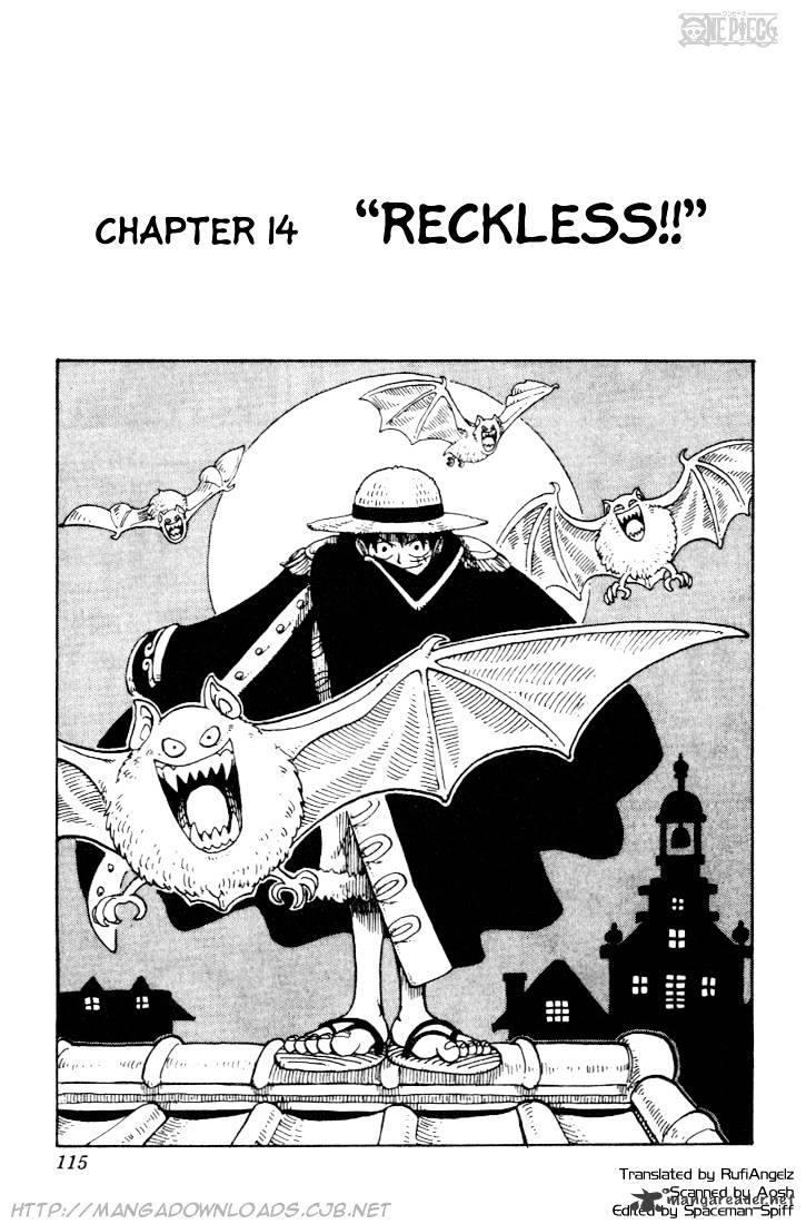 One Piece Chapter 14 : Reckless - Picture 1