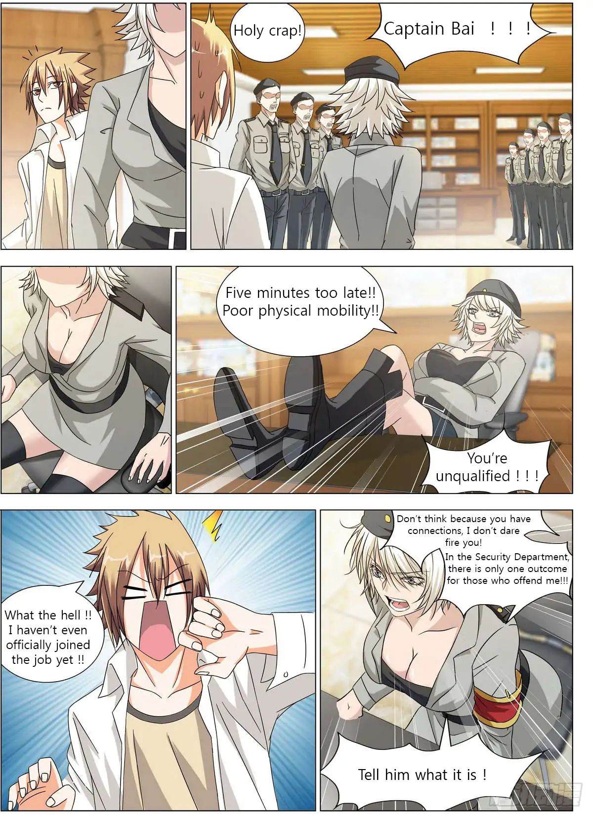 Bodyguard Of The Goddess Chapter 3: Offending Captain Bai - Picture 3