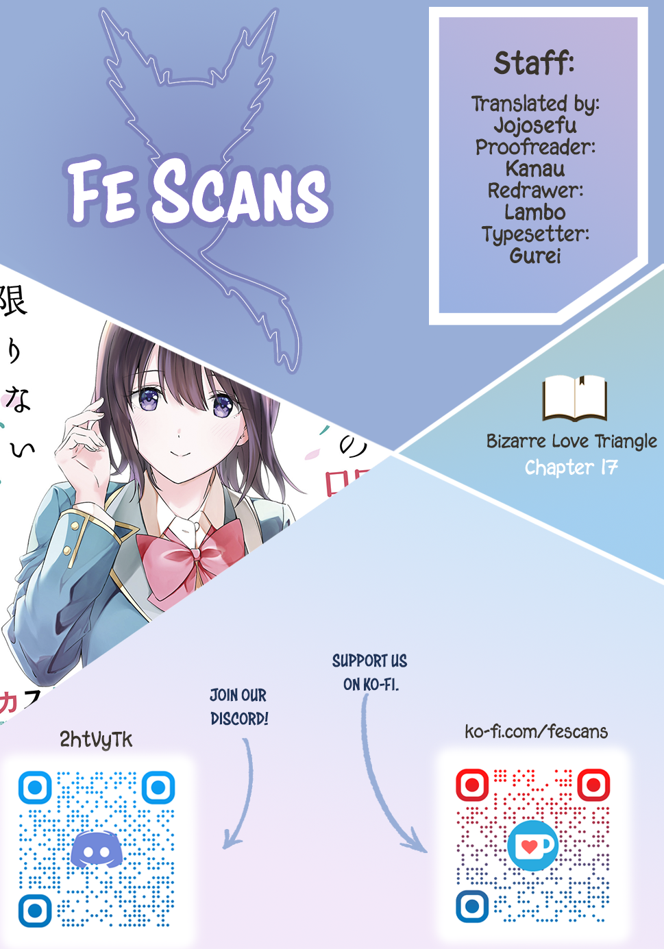 Bizarre Love Triangle Vol.3 Chapter 17: Feelings For Her - Picture 1