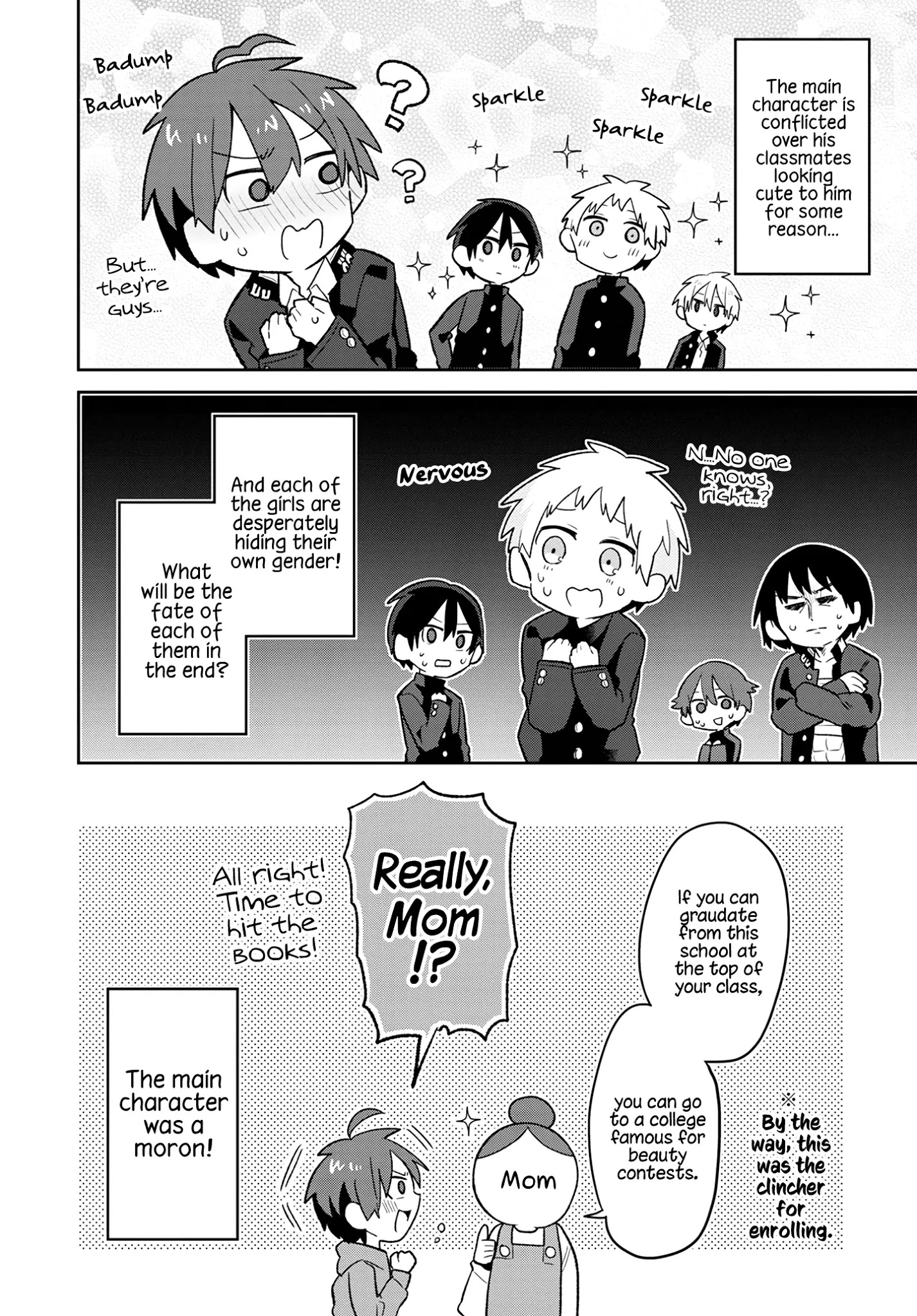Puberty, An All Boys School!? And Nakano-Kun Chapter 2: Why Does He Look So Cute!!? - Picture 2