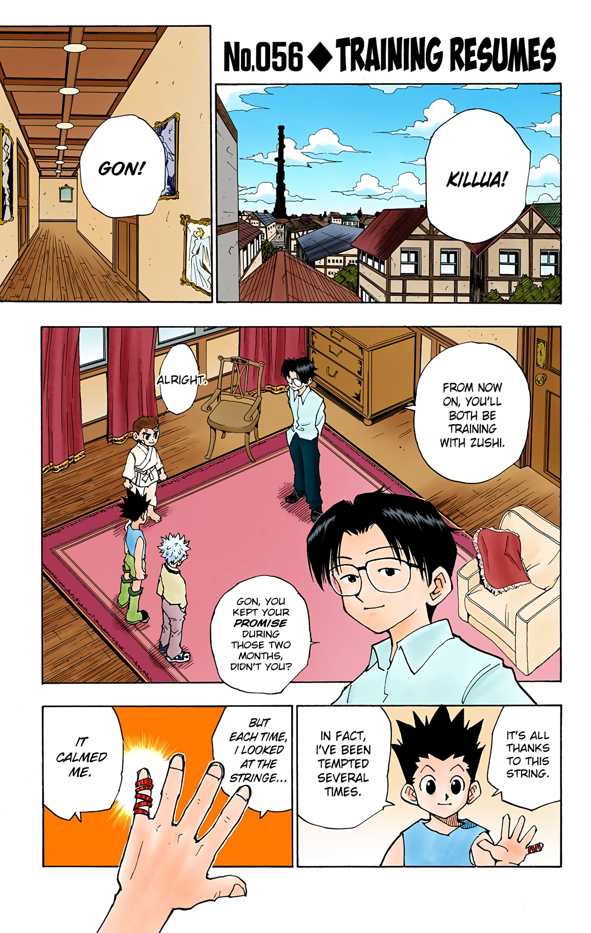 Hunter X Hunter Full Color Vol.7 Chapter 56: Training Resumes - Picture 1