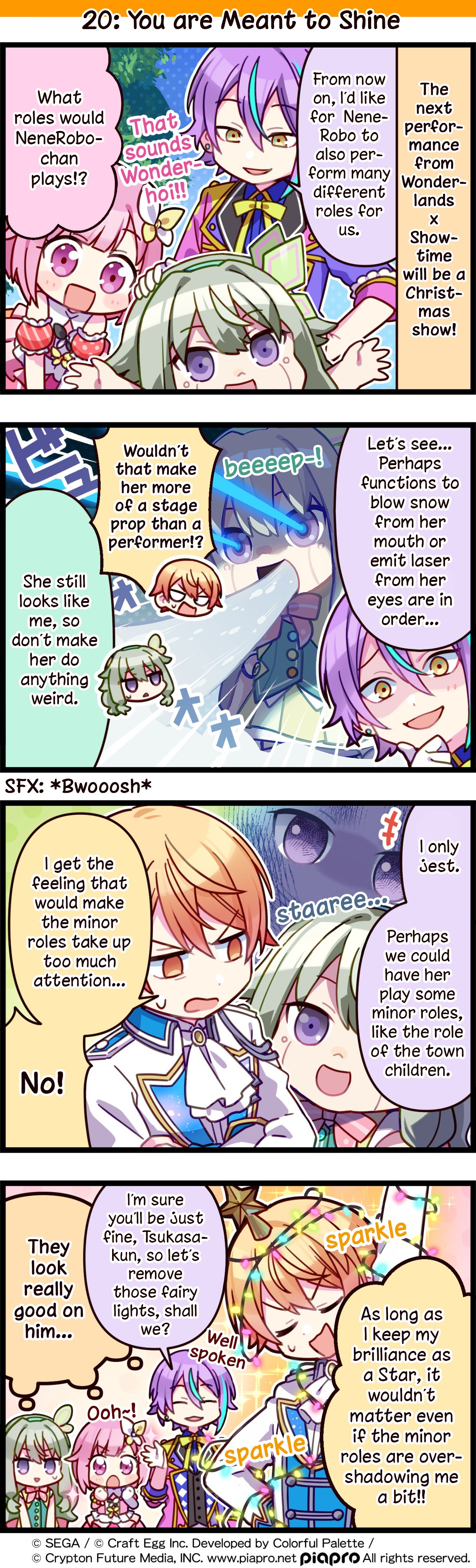 Sekai No 4Koma Chapter 20: You Are Meant To Shine - Picture 1