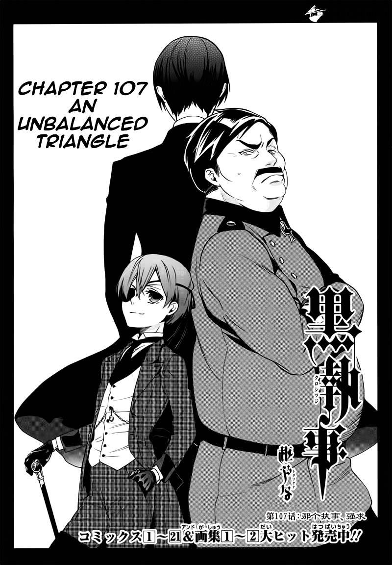 Kuroshitsuji Chapter 107 : Unbalanced Triange - Picture 2