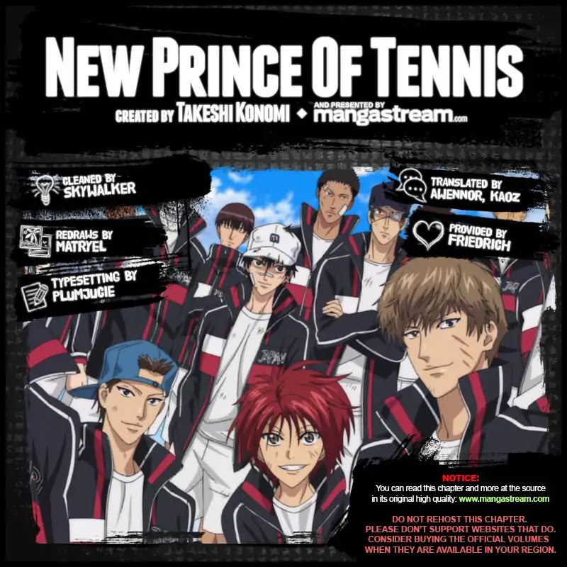 New Prince Of Tennis Chapter 246: The Supremacy Of Data - Picture 2