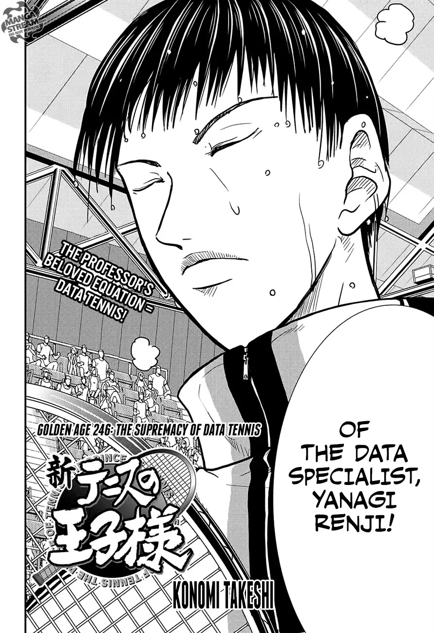 New Prince Of Tennis Chapter 246: The Supremacy Of Data - Picture 3