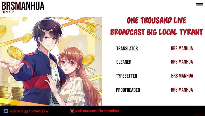 One Thousand Live Broadcast Big Local Tyrant Chapter 8 - Picture 1