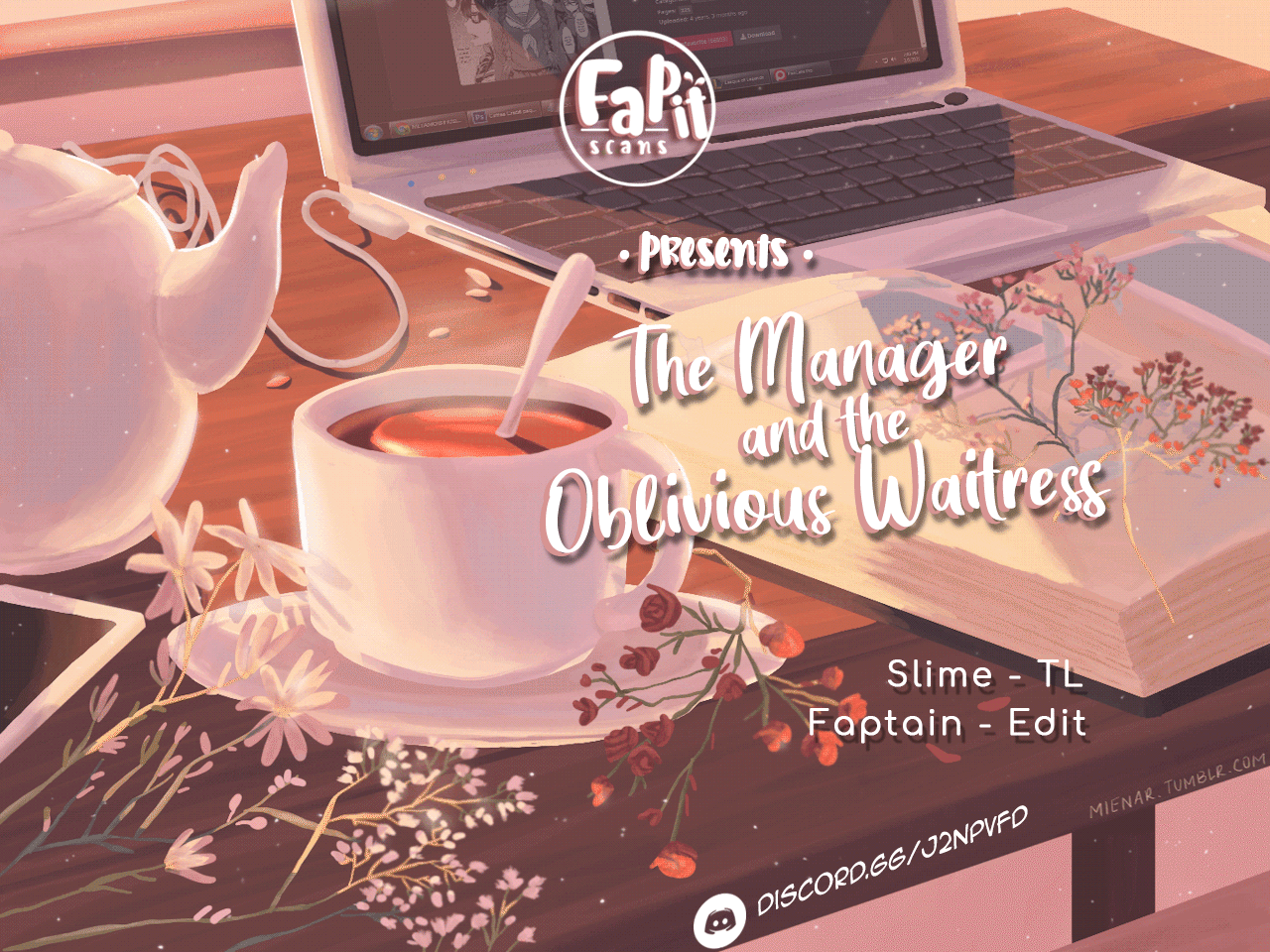 The Manager And The Oblivious Waitress Chapter 1: The Girl Is Oblivious To Her Surroundings - Picture 1