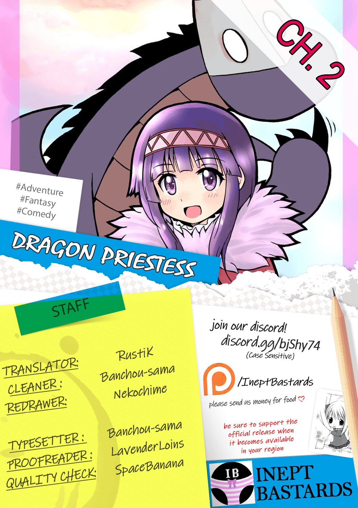 The Dragon And The Dragon Slayer Priestess - Page 1