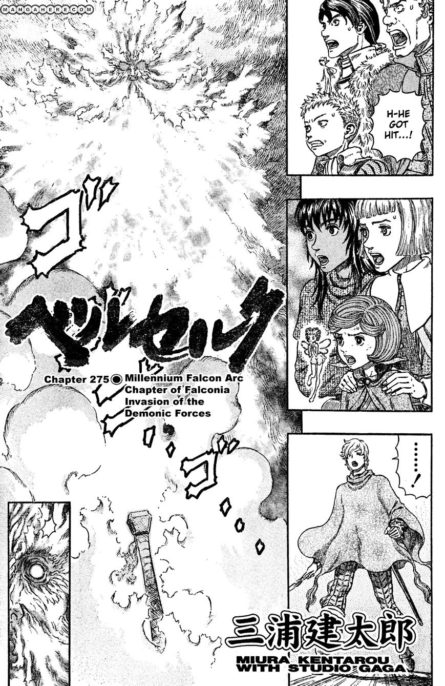 Berserk Chapter 275 : Invasion Of The Demonic Forces - Picture 1
