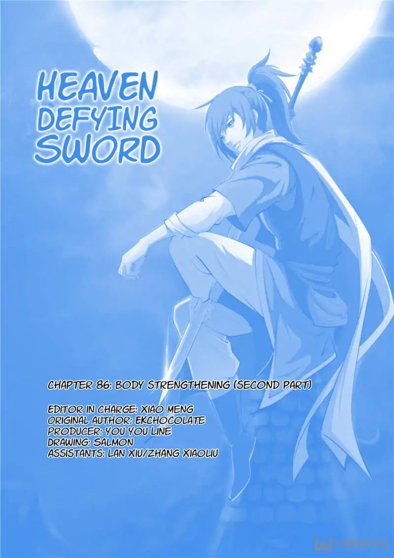 Heaven Defying Sword Chapter 86: Body Strengthening (Second Part) - Picture 1