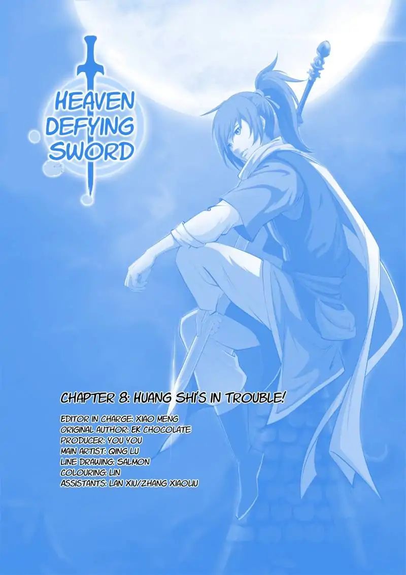 Heaven Defying Sword Chapter 8: Huang Shi S In Trouble! - Picture 1