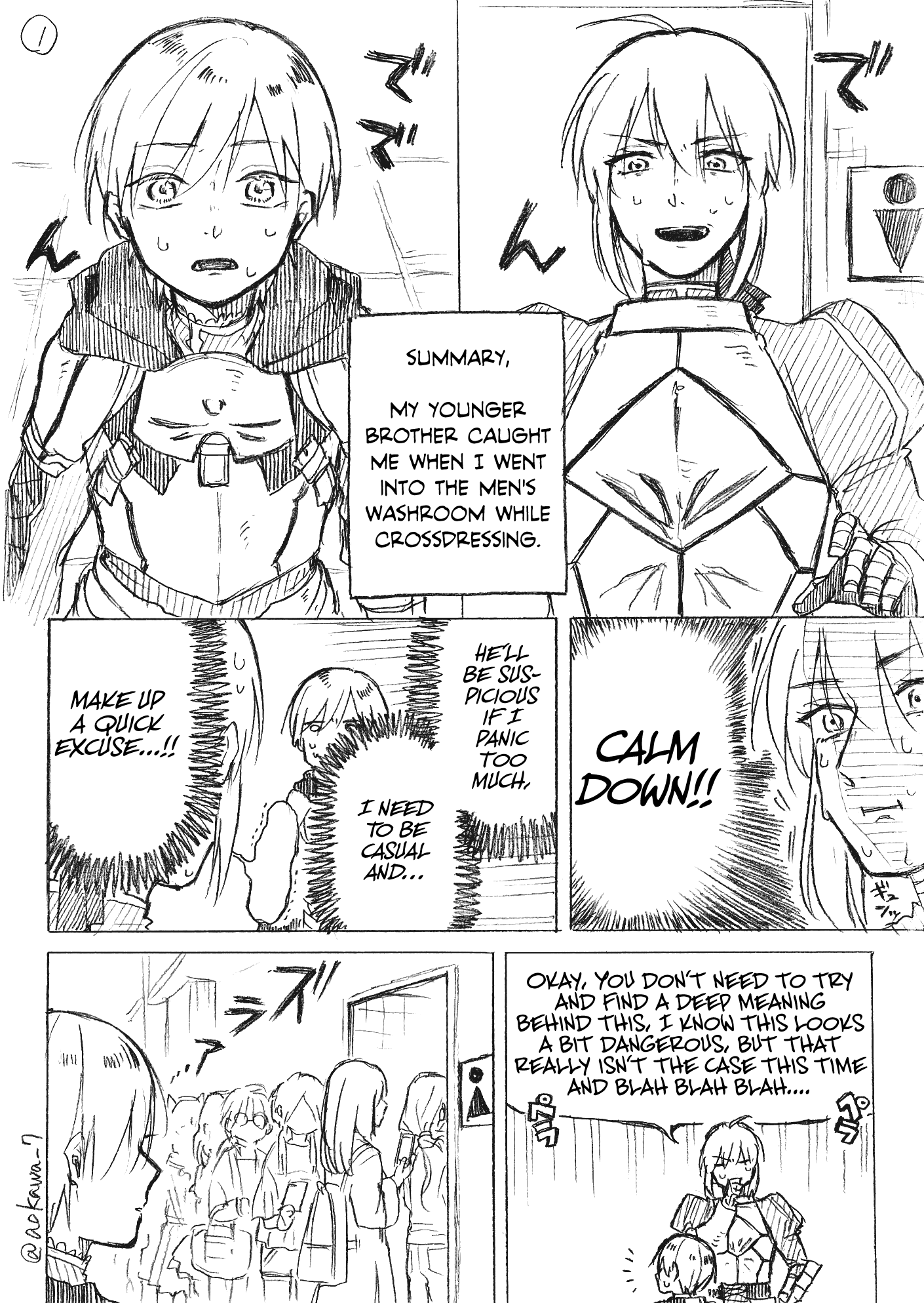 The Manga Where A Crossdressing Cosplayer Gets A Brother Chapter 3.1: Part 7 - Picture 2